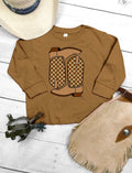 Checkered Boots Long Sleeve